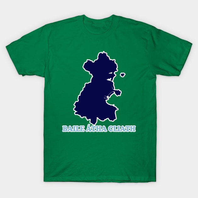 County Dublin/Baile Átha Cliath Irish Pride T-Shirt by DankFutura